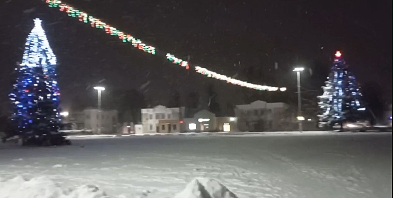 Жуковка оделась в новогоднее убранство