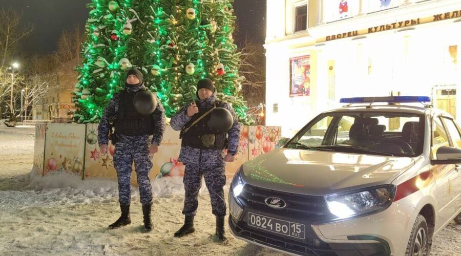 Брянские росгвардейцы обеспечили спокойную встречу Нового года