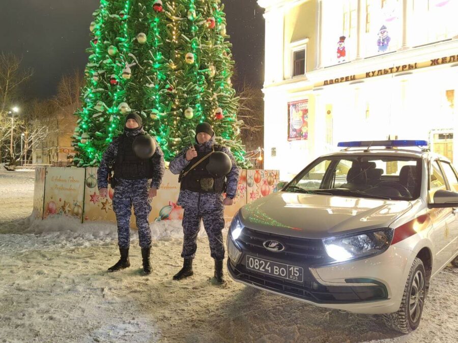 Брянские росгвардейцы обеспечили спокойную встречу Нового года