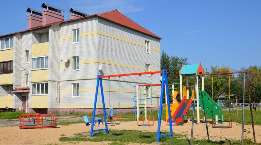 В Гордеевском районе благоустраивают дворы и общественные территории