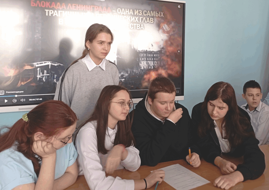 В Шамординской СОШ прошли Уроки мужества