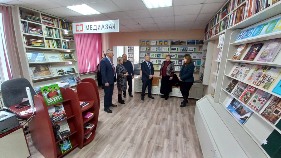 Рабочая группа «Единой России» побывала в Жуковской центральной библиотеке