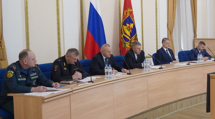 Заседание комиссии по предупреждению и ликвидации чрезвычайных ситуаций