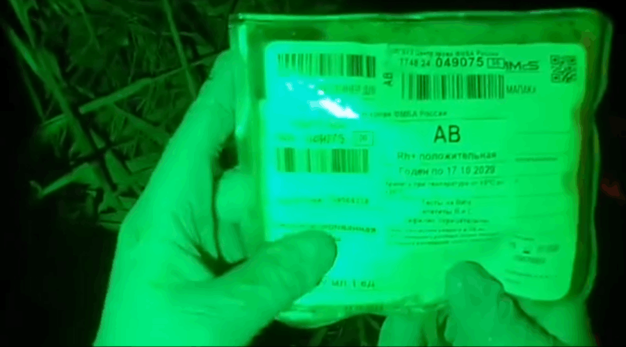 На передовой используют лиофилизированную плазму из Брянска