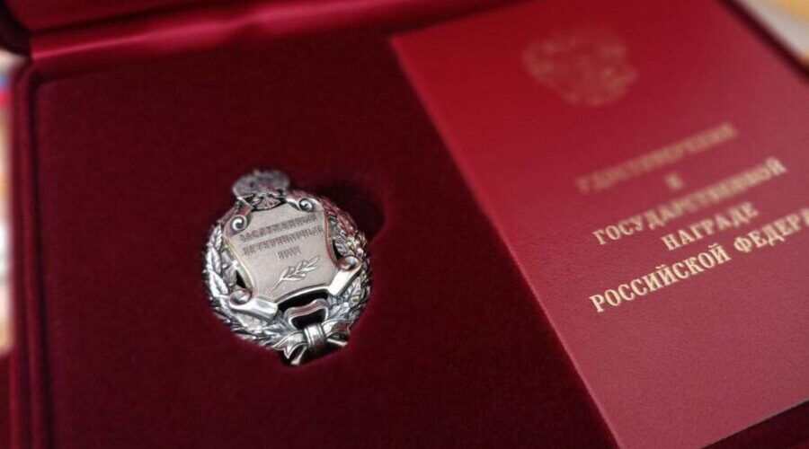 Жительнице Брянской области вручена государственная награда