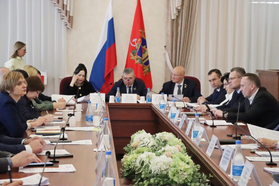 На заседании комитета по вопросам социальной политики и здравоохранения рассмотрели ряд вопросов