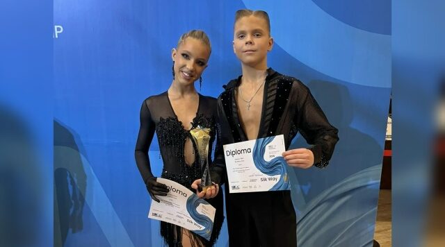 Танцевальная пара из Брянска с триумфом выступила на Первенстве мира