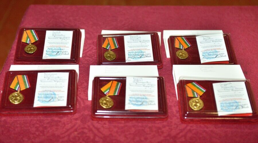 Министерство обороны наградило шестерых бойцов бригады БАРС-Брянск