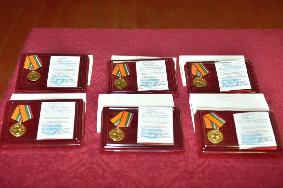 Министерство обороны наградило шестерых бойцов бригады БАРС-Брянск