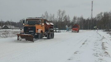 11 тысяч километров дорог Брянской области очищено от снега за прошедшие сутки