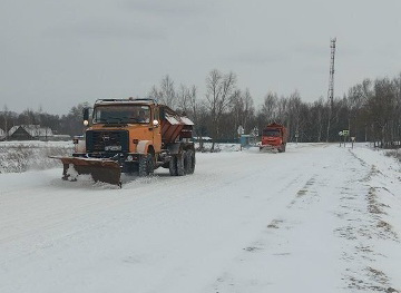 11 тысяч километров дорог Брянской области очищено от снега за прошедшие сутки