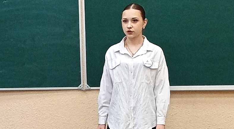 В Троснянской СОШ прошёл конкурс юных чтецов