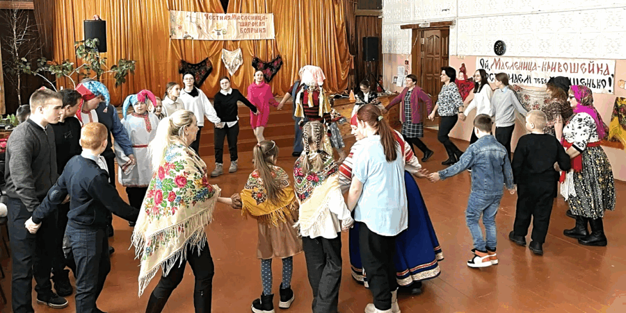 В Шамординском ДК прошло театрализованное представление