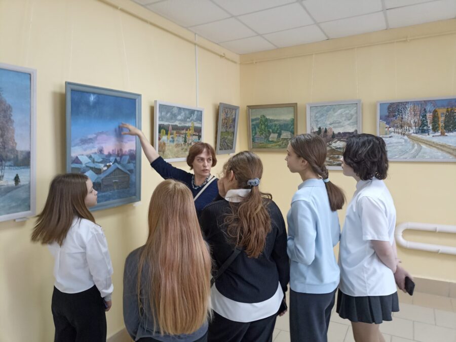 В галерее «Вдохновение» открылась выставка Николая Яшутина