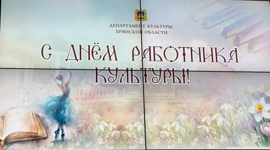 В Брянске в День работника культуры проходит торжественное мероприятие