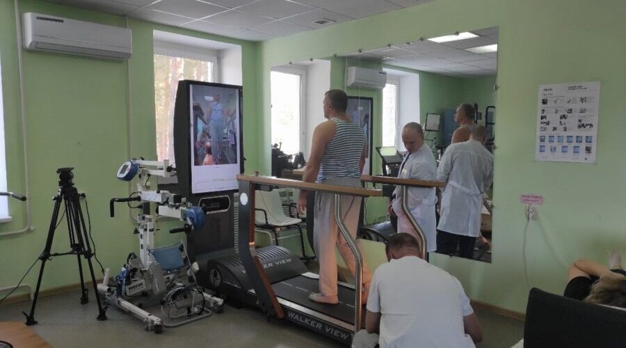 Ветеран СВО прошёл реабилитацию в медицинском центре Жуковки