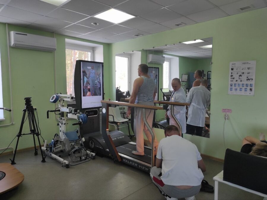 Ветеран СВО прошёл реабилитацию в медицинском центре Жуковки