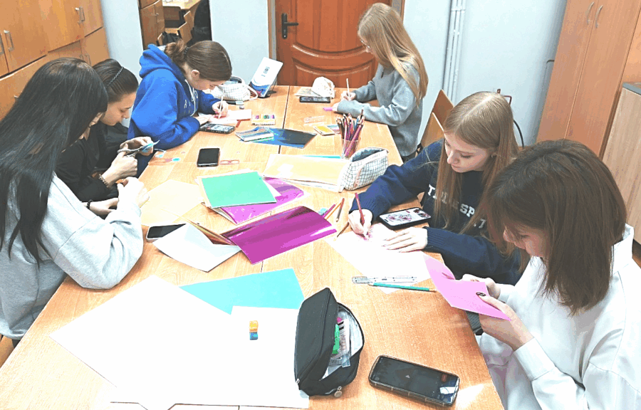 Учащиеся Жуковского Лицея №1  участвуют в акции «Внуки по переписке»