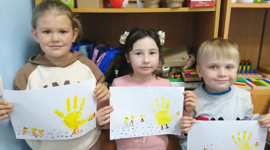 День пальчиковой живописи в отделении дневного пребывания и реабилитации