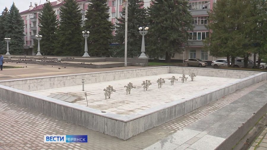 В Брянске готовятся к запуску фонтанов
