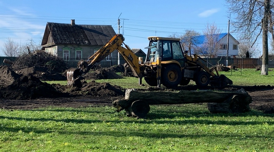 В центральном парке Стародуба стартовала масштабная реконструкция