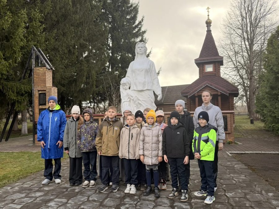 Ученики школы №1 посетили мемориальный комплекс «Матрёновка»