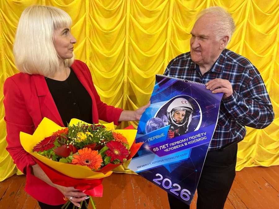 В Речице рассказали о прославленном земляке-космонавте