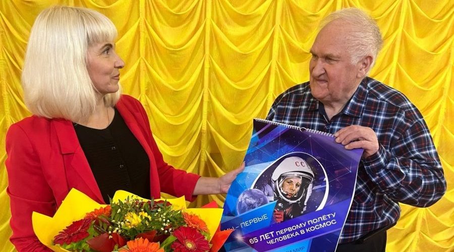 В Речице рассказали о прославленном земляке-космонавте