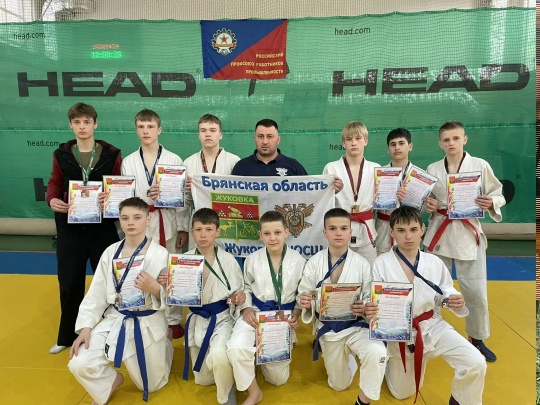 Жуковские спортсмены стали призерами Чемпионата Брянска по рукопашному бою