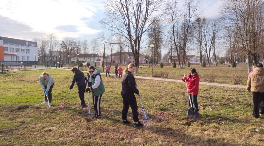 Жуковский округ присоединился к областному субботнику