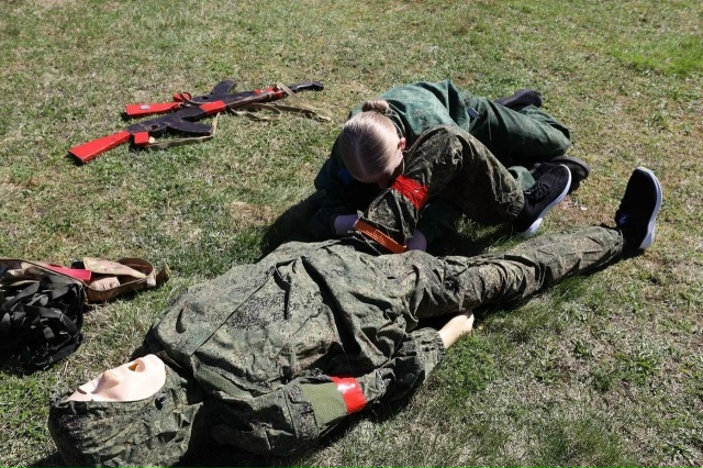 В Жуковском округе прошёл муниципальный этап Всероссийской военно-патриотической игры «Зарница 2.0»