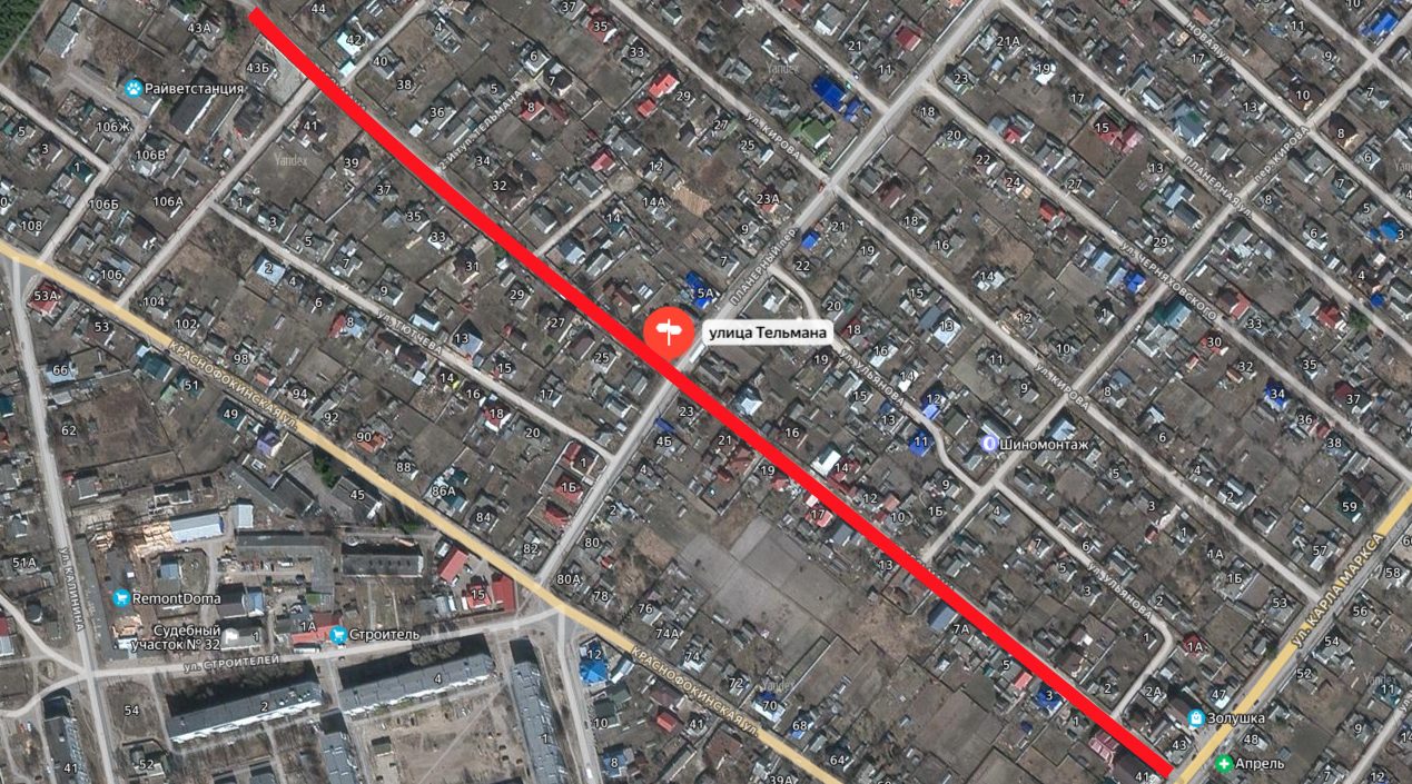 В Жуковке капитально  отремонтируют улицу Тельмана