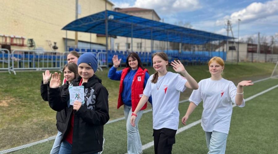 Жители поселка Клетни приняли участие во Всероссийской акции