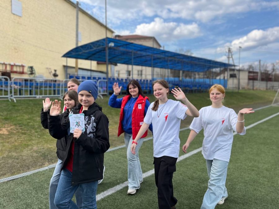 Жители поселка Клетни приняли участие во Всероссийской акции