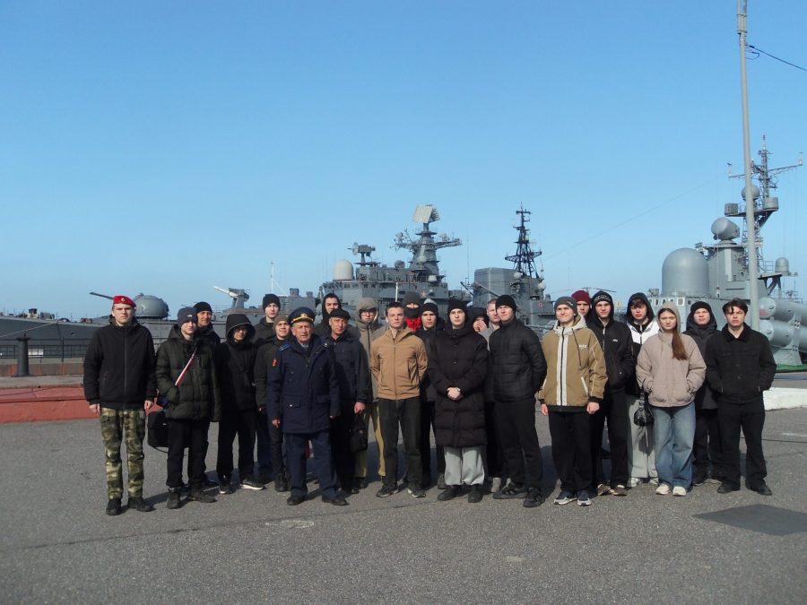 Курсанты брянского клуба «Резерв» побывали в легендарной военно-морской академии