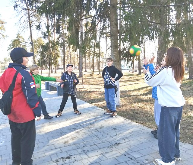 В Жуковском городском парке состоялась спортивно — игровая программа