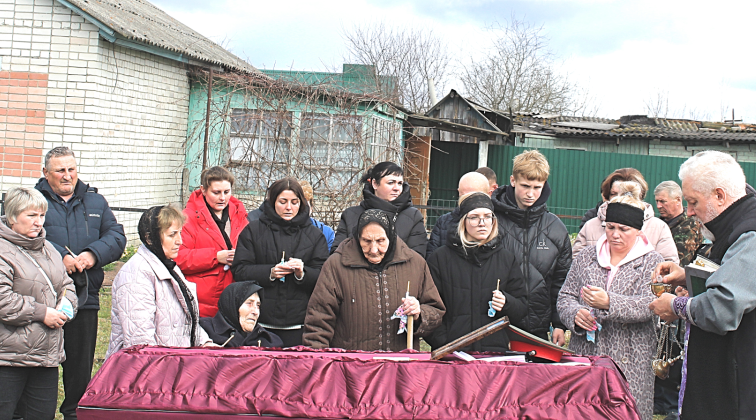 В Никольской Слободе простились с сержантом штурмовой группы Андреем Филоненко, погибшим в зоне СВО