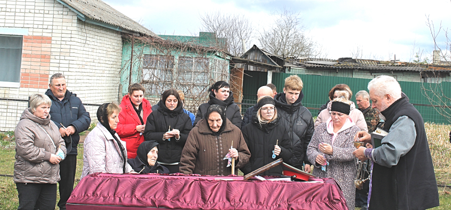В Никольской Слободе простились с сержантом штурмовой группы Андреем Филоненко, погибшим в зоне СВО