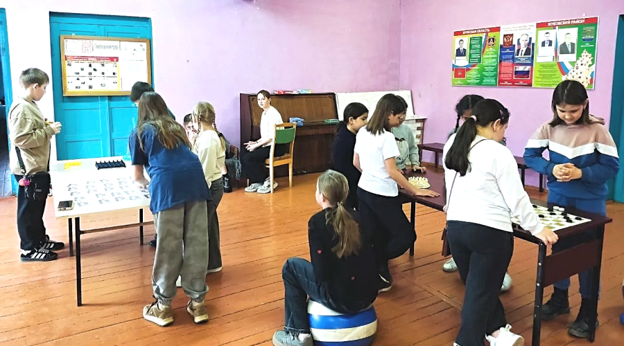 В Троснянском сельском Доме культуры прошел День настольных игр