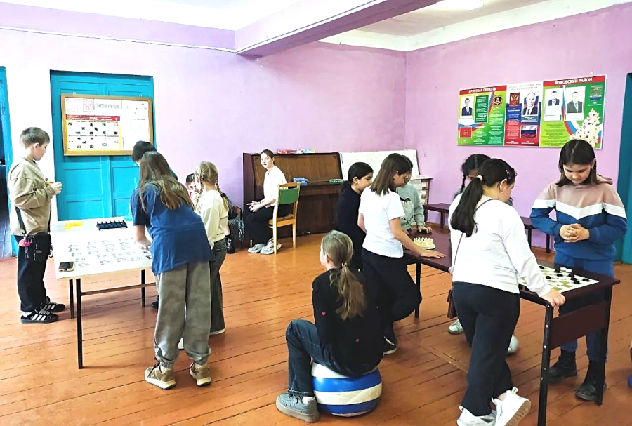 В Троснянском сельском Доме культуры прошел День настольных игр