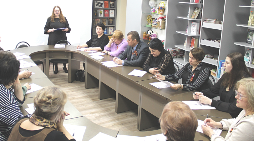 В Жуковской центральной библиотеке состоялся Диктант Победы