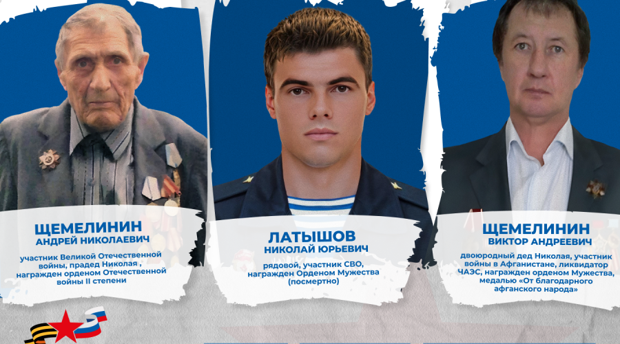 Филиал фонда «Защитники Отечества» продолжает медиапроект «Наследники Победителей»