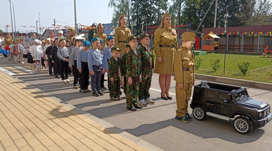 Парад Победы в детском саду «Родничок»