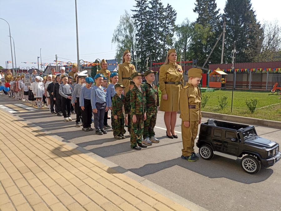 Парад Победы в детском саду «Родничок»