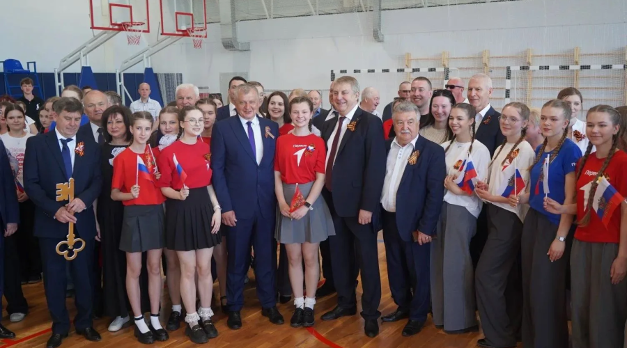 В Унече открыли новый спорткомплекс