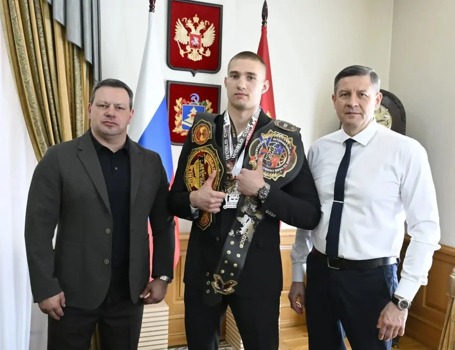 Егор Ковальчук поздравил с победой Брянского спортсмена