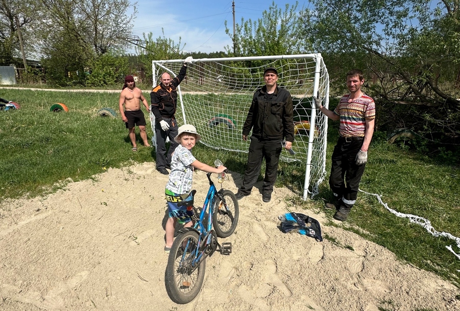 В канун 9 мая коллектив компании «Торнадика» провёл субботник