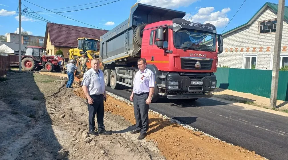 В Жуковке завершается капремонт улицы Садовой