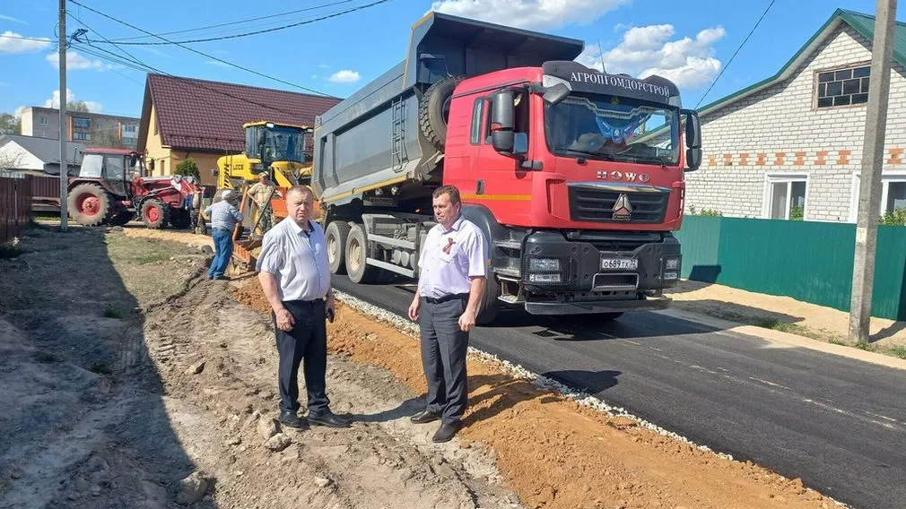 В Жуковке завершается капремонт улицы Садовой