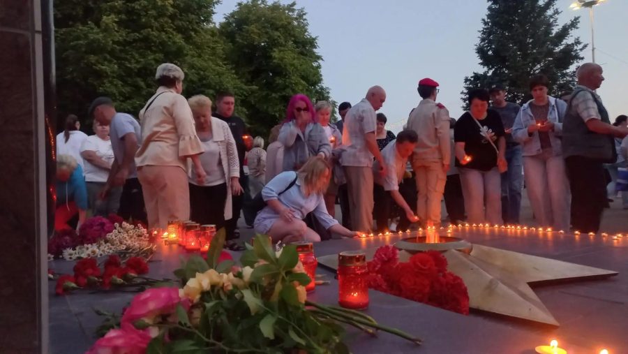 В Жуковке состоялась акция «Зажги свечу»